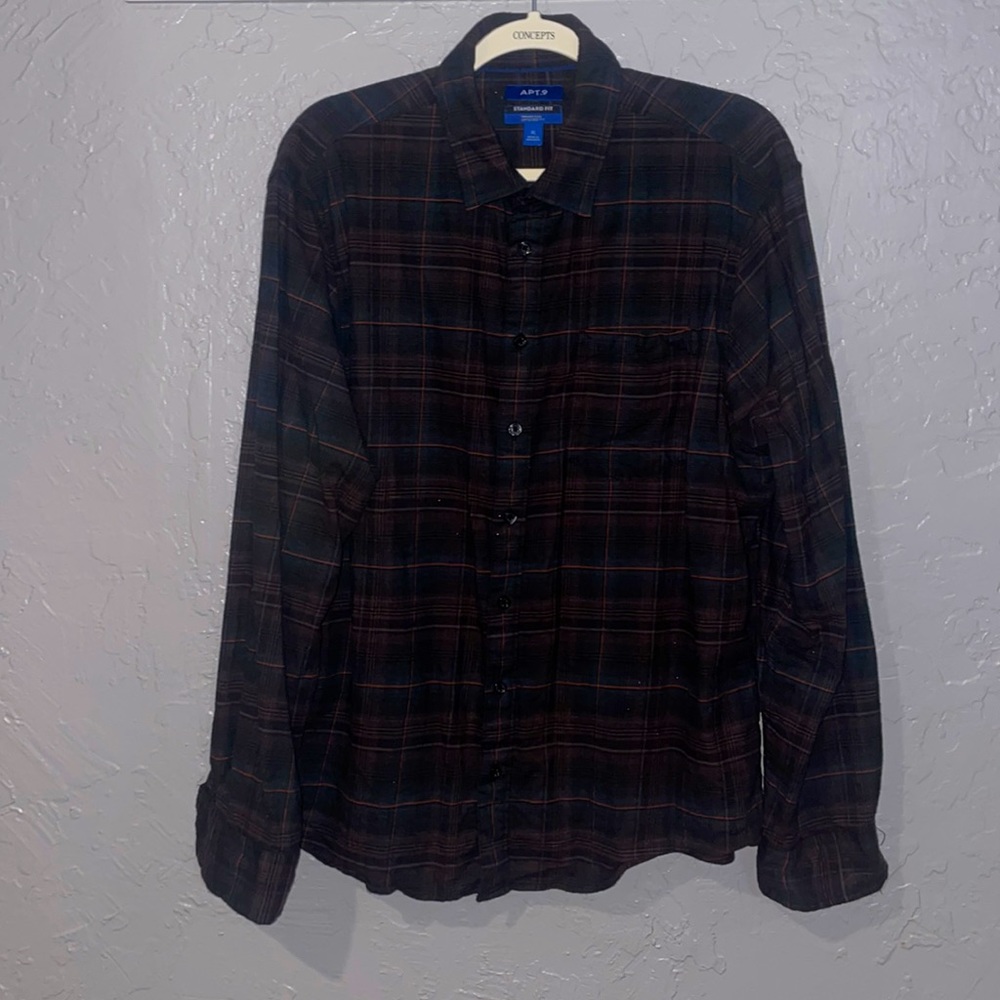 APT. 9 mens flannel shirt